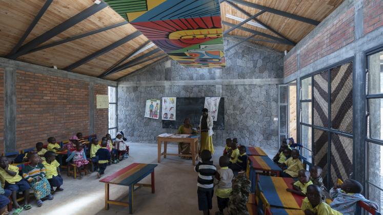 Inside of Classroom, copyright Iwan Baan